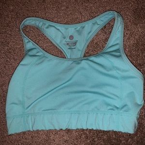 teal old navy sports bra small